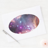 Sticker Ovale Le petit nuage magellanique (Enveloppe)