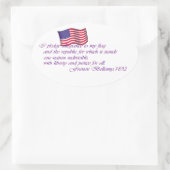 Sticker Ovale Le serment d'allégeance - 1892 (Sac)