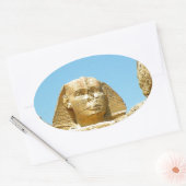 Sticker Ovale Le sphinx (Enveloppe)