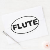 Sticker Ovale Lecteur de flux (Enveloppe)