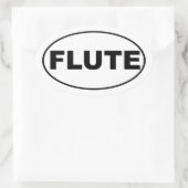 Sticker Ovale Lecteur de flux (Sac)