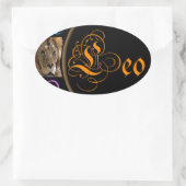 Sticker Ovale Leo (Sac)
