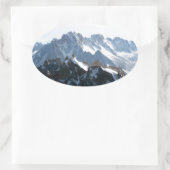 Sticker Ovale Les Alps ! (Sac)