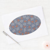 Sticker Ovale Les Boughs et les Pine (Enveloppe)