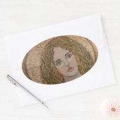 Sticker Ovale Les Souvenirs Perdent Leur Signification (Enveloppe)