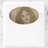 Sticker Ovale Les Souvenirs Perdent Leur Signification (Sac)