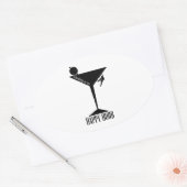 Sticker Ovale L'Escalade Est Mon Heureuse Heure