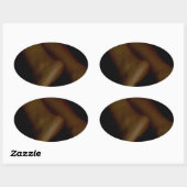 STICKER OVALE LICK MES PIEDS (Feuille)