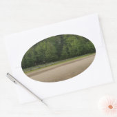 Sticker Ovale Lieux simples (Enveloppe)