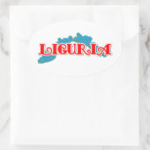 Sticker Ovale Ligurie (Sac)