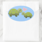 Sticker Ovale Lil Turtle (Sac)