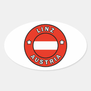 Sticker Ovale Linz Autriche