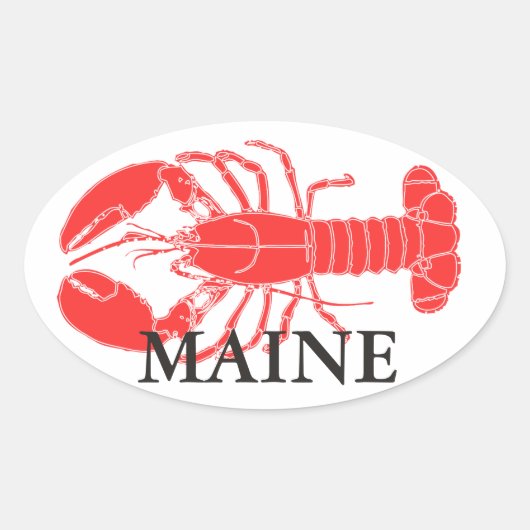 STICKER OVALE LOBSTER ! ! ! (Devant)