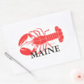 STICKER OVALE LOBSTER ! ! ! (Enveloppe)