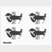 STICKER OVALE LOBSTER CAPE COD (Feuille)