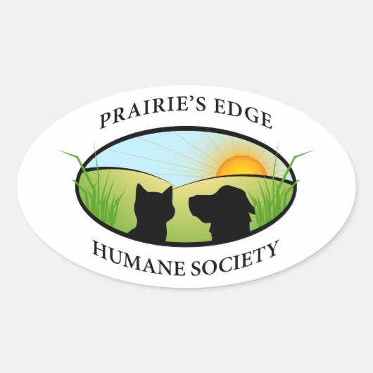 Sticker Ovale Logo (Devant)