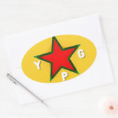 Sticker Ovale logo 4 (Enveloppe)