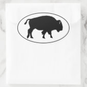 Sticker Ovale Logo American Bison Oval (Sac)