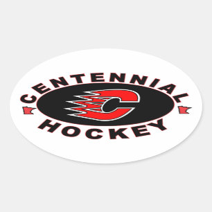 Sticker Ovale Logo de hockey du Centenaire