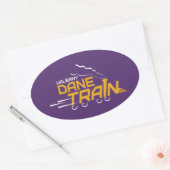 Sticker Ovale Logo du train UAlbany Dane (Enveloppe)