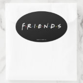 Sticker Ovale Logo FRIENDS™ (Sac)