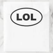 STICKER OVALE LOL (Sac)
