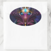 Sticker Ovale L'Orkolon Starfield (Sac)