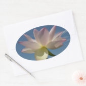 Sticker Ovale Lotus Flower et Blue Sky II (Enveloppe)