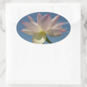 Sticker Ovale Lotus Flower et Blue Sky II (Sac)