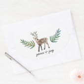 Sticker Ovale Loved Dearly (Enveloppe)