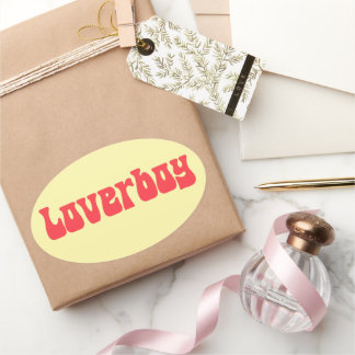 Sticker Ovale Loverboy