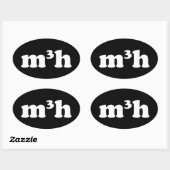 Sticker Ovale m3h (Feuille)