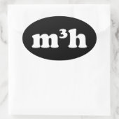 Sticker Ovale m3h (Sac)