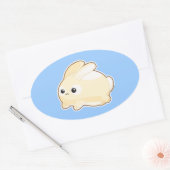 Sticker Ovale M. Bunny (Enveloppe)