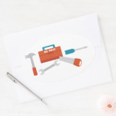 Sticker Ovale M. Fix-It (Enveloppe)