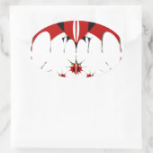 Sticker Ovale Magical Kenya : Symétrie du patrimoine Modernité � (Sac)