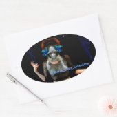 Sticker Ovale Magique (Enveloppe)