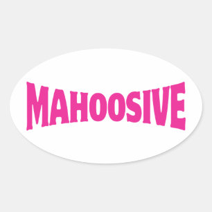 STICKER OVALE MAHOOSIQUE
