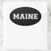 Sticker Ovale Maine (Sac)