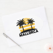 Sticker Ovale Majorque (Enveloppe)