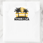 Sticker Ovale Majorque (Sac)
