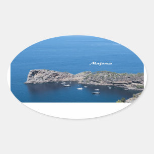 Sticker Ovale Majorque