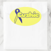 Sticker Ovale Maladie des coussins (Sac)