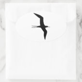 Sticker Ovale Man O' War (magnifique frégate) (Sac)