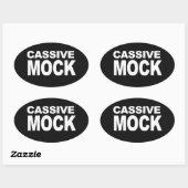 STICKER OVALE MAQUETTE CASSIVE (Feuille)