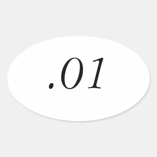 Sticker Ovale Marathon (Devant)