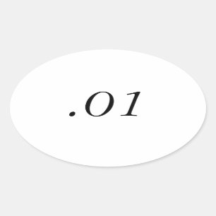 Sticker Ovale Marathon