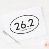 Sticker Ovale Marathon de 42,195 km (Enveloppe)