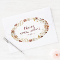 Mariage Bohème Rustique Floral Bordeaux sur Mesure