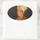 Sticker Ovale Marie Laveau : La reine Voodoo (Sac)
